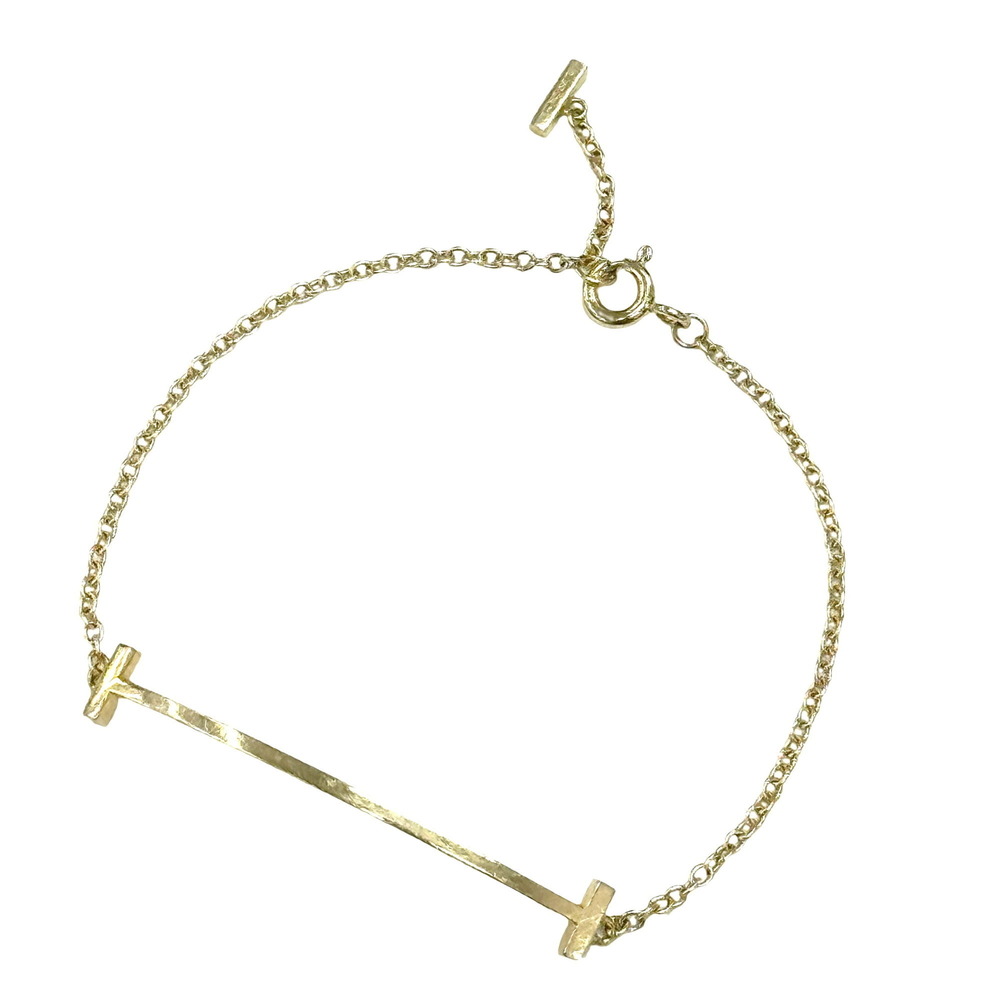 TIFFANY Gold Charm Bracelet